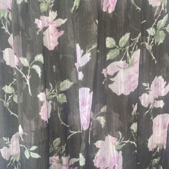 Ulla Johnson Olive Azalea Floral Silk Blouse Top - Picture 10 of 10